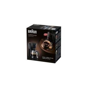 Braun CaféHouse KF 560/1 PurAroma Plus - Kaffemaskine - 10 kopper - sort