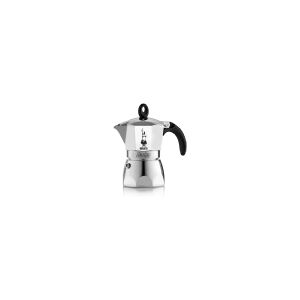 Bialetti Dama, Moka gryde, Aluminium, Sort, Aluminium, 6 kopper, Dama, CE