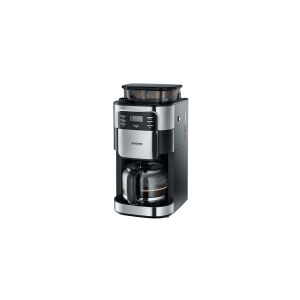 SEVERIN KA 4810 - Kaffemaskine - 10 kopper - rustfrit stål/sort