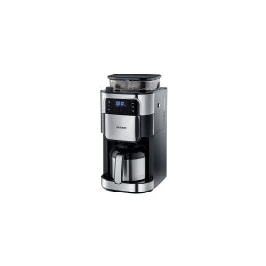 SEVERIN KA 4814 - Kaffemaskine - 8 kopper - børstet rustfrit stål/sort