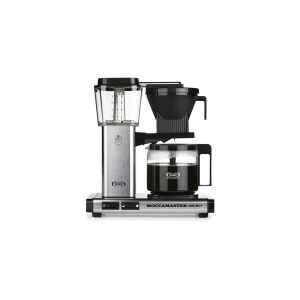 Moccamaster KBG 741, Dråbe kaffemaskine, 1,25 L, 1520 W, Sort, Rustfrit stål