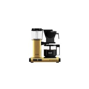 Moccamaster KBG 741 AO, Dråbe kaffemaskine, 1,25 L, Malet kaffe, Messing