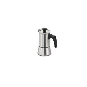 Siemens HZ9ES100, Moka gryde, 0,2 L, Rustfrit stål, Rustfrit stål, 4 kopper, 90 mm