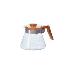 Hario VCWN-60-OV, 0,6 L, Glas, Rustfrit stål, Træ, Rustfrit stål, Transparent, Træ, 182 mm, 128 mm, 121 mm