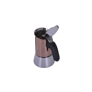 Bialetti Venus, Moka gryde, 0,09 L, Kobberfarve, Rustfrit stål, Rustfrit stål, 2 kopper, Termoplast