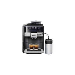 Siemens EQ.6 plus s800 TE658209RW - Automatisk kaffemaskine med capuccinatore - 19 bar - sort