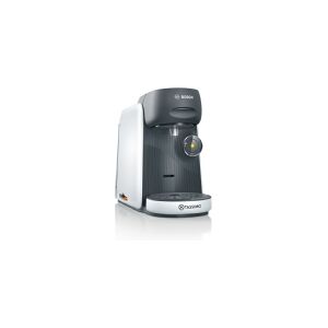 Bosch TAS16B4, Kapsel kaffemaskine, 0,7 L, Kaffekapsel, 1400 W, Grå, Hvid