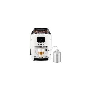 Krups EA 8161, Espressomaskine, 1,8 L, Kaffebønner, Malet kaffe, Indbygget kværn, 1450 W, Hvid