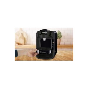 Bosch TAS3102, Kapsel kaffemaskine, 0,8 L, Kaffekapsel, 1300 W, Sort