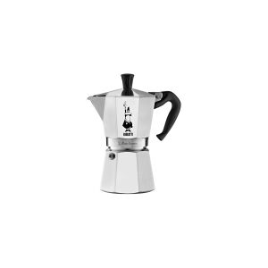 Bialetti Moka Express, 330ml, Sølv, 6 kopper, Aluminium