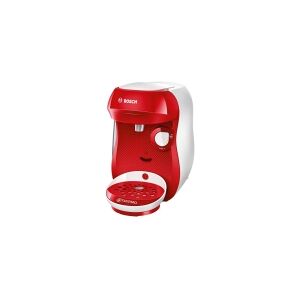 Bosch TASSIMO HAPPY TAS1006 - Kaffemaskine - knaldrød