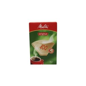 Melitta 12603.3, Engangskaffefilter, Papir, Brun, CE, 40 stk