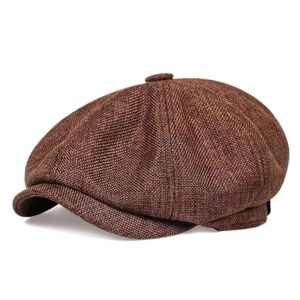 Retro Baret Hat Newsboy Hat KAFFE coffee