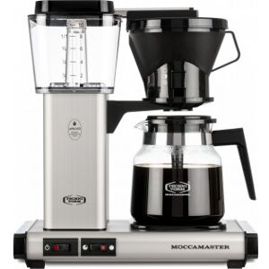 Moccamaster Manual -Kaffemaskine, Mat Sølv