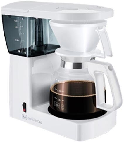 Melitta Excellent 4.0 hvid kaffemaskine