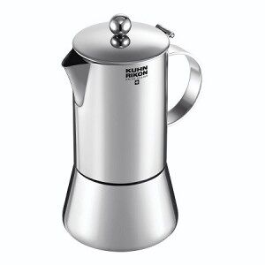 Cafetera Italiana Kuhn Rikon Juliette 10 Tazas Acero Inoxidable