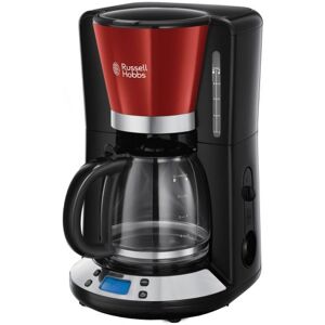 Cafetera de goteo con jarra de cristal Russell Hobbs Colours Plus+ Flame Red 24031-56