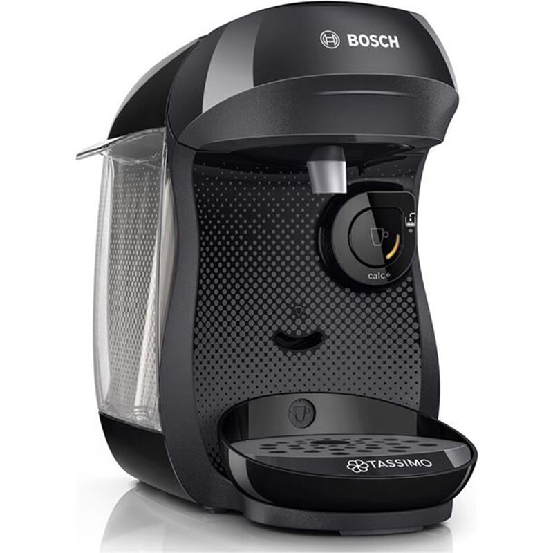Bosch tas1002v cafetera de cápsulas tassimo happy/ negra/ incluye descuento 10 euros