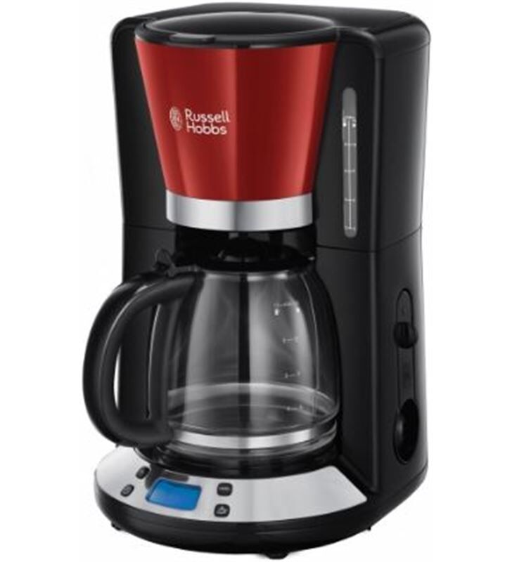 Russell Hobbs Russell 24031_56 cafetera de goteo hobbs colours plus+ flame red 15 tazas 24031-56