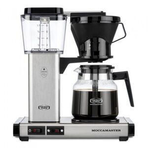 Moccamaster Manual Brushed Silver kahvinkeitin - harjattu hopea