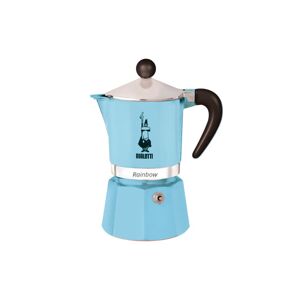 Mutteripannu Bialetti Moka Rainbow 3-cup Light Blue