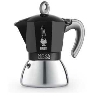 Mutteripannu Bialetti Moka Induction Black 6 cups