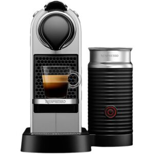 Nespresso CitiZ&Milk Silver kahvikone - hopea