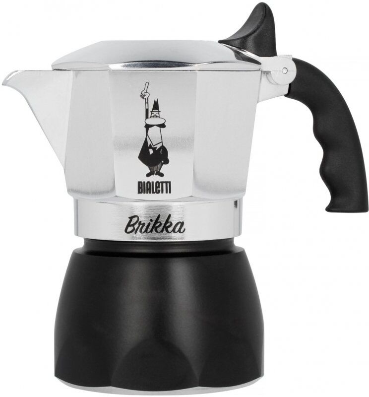 Bialetti Brikka Restyling 2 kupin mutteripannu