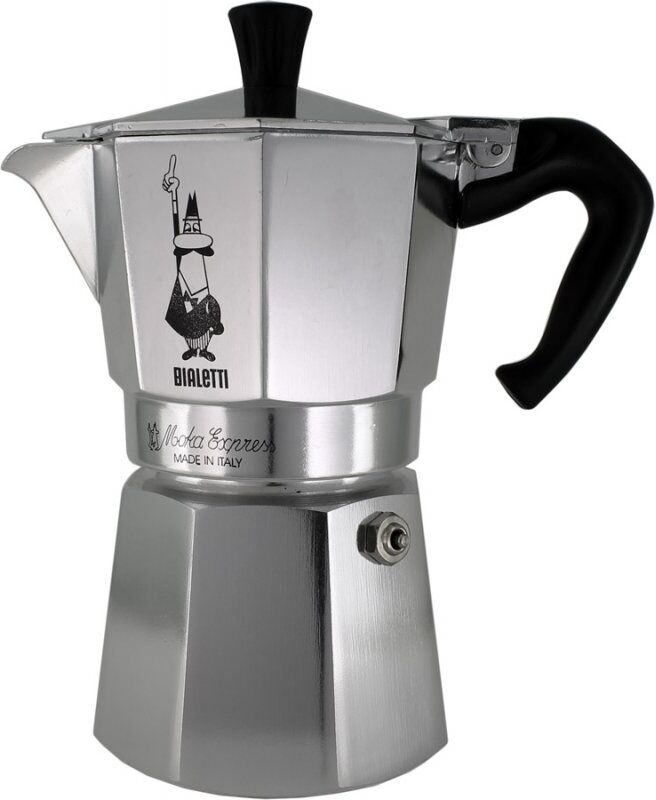 Bialetti Moka Express 4 kupin mutteripannu