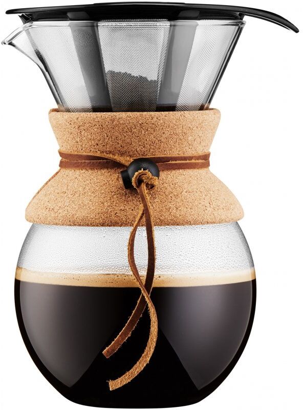 Bodum Pour Over 8 kupin kahvikannu suodattimella 1000 ml