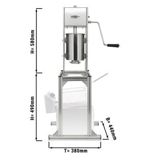 GGM GASTRO - Machine Churro - support inclus