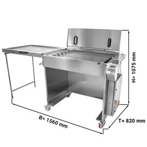 GGM GASTRO - Friteuse à beignets semi-automatique / Machine à graisser les pâtisseries - Capacité: 360 pièces / h