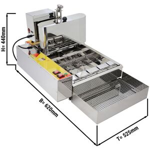 GGM Gastro - Machine a beignets automatique Argent