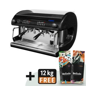 GGM Gastro - Machine a cafe filtre - 2 groupes - Noir Noir