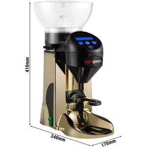 GGM Gastro - Moulin a cafe - Gold - 1kg - 275 Watt - 77dB Or