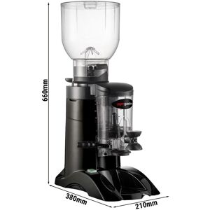 GGM Gastro - Moulin a cafe - Noir - 2kg - 400 Watt - 63dB Noir