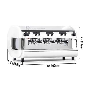 GGM GASTRO - Machine à café filtre - 3 groupes - Blanc