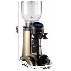 GGM GASTRO - Moulin à café - Gold - 2kg - 356 Watt - 77dB Or