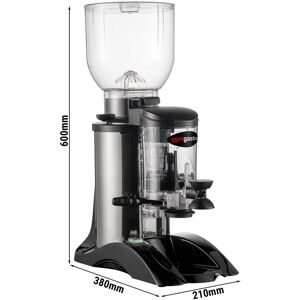 GGM GASTRO - Moulin à café - Corps en acier inoxydable - 2kg - 356 Watt - 77dB