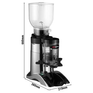 GGM GASTRO - Moulin à café - Corps en acier inoxydable - 2kg - 400 Watt - 63dB