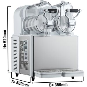 GGM GASTRO - Machine à granulés - 2x 3 litres