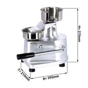 GGM GASTRO - Machine à hamburger manuelle - Ø 150 mm