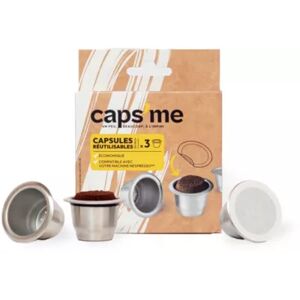 CAPS ME ACCESSOIRE CAPS ME 3 capsules réutilisab