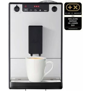 Machine a Cafe a Café broyeur a Grain Melitta Solo - Pure Silver - Publicité