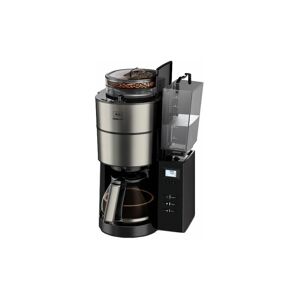 Machine à café à grains aromafresh gris métallique - 6770890 - Melitta - Publicité