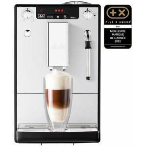 Melitta - Machine a Café broyeur a Grain Solo & Milk - Argent - Publicité