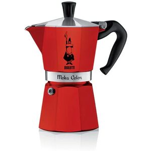 Cafetiere italienne Moka Express rouge 3 tasses Bialetti [Gris]