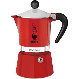 Cafetiere 6 tasses Rainbow rouge Bialetti [Gris]