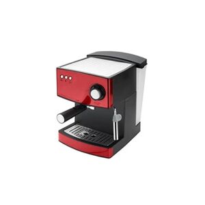 Adler Machine à café, cafetière expresso AD 4404r, 15 bars, 850W, rouge - Publicité
