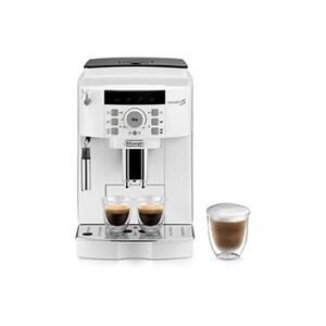 Delonghi Expresso Avec Broyeur Magnifica S ECAM 22.110.W 1.8L 1450W 50Hz Système ThermoBloc Plastique Blanc - Publicité